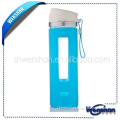 High borosilicate glass material fashion water glass bottle
